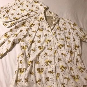 Delicates ultra-soft flannel pajamas (Large)